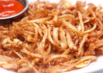 Mực Khô Chiên Bơ Tỏi