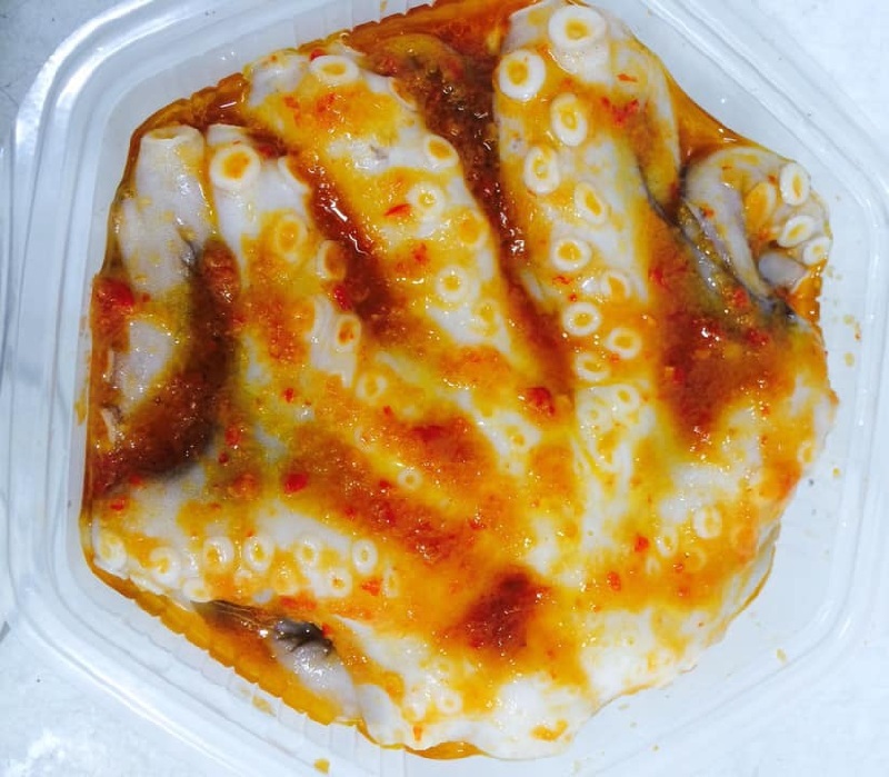 Bạch tuộc nướng