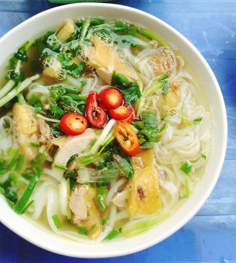 Cách nấu phở gà ngon