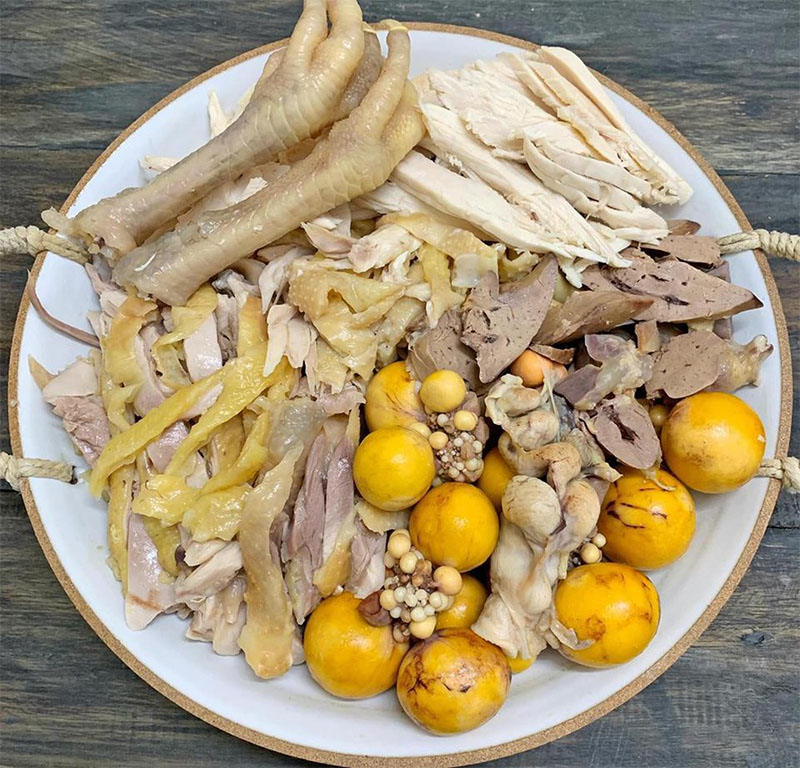 cách nấu phở gà