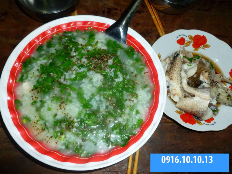 cháo cá mú thơm ngon