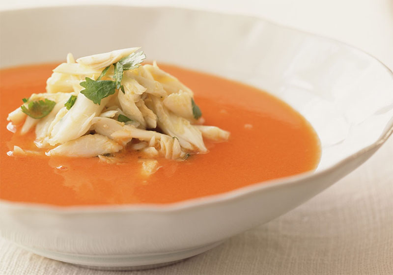 Cháo cua biển cho bé