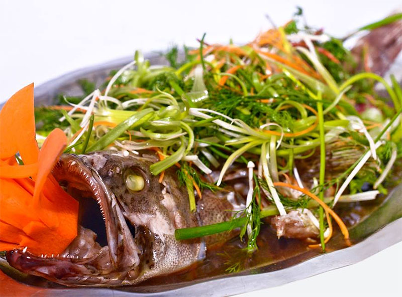 Món ngon với cá mú đen