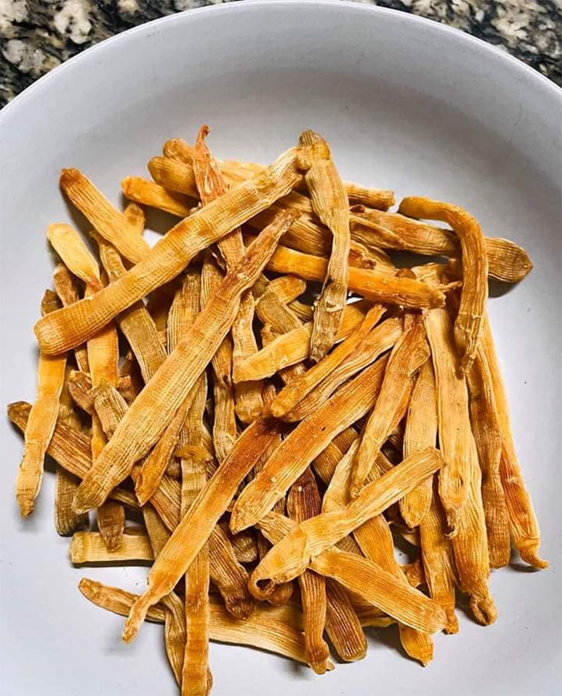 Sá sùng khô nấu món gì ngon