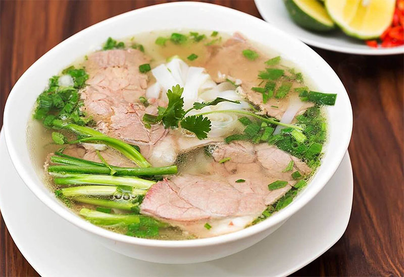 Sá sùng tươi nấu phở